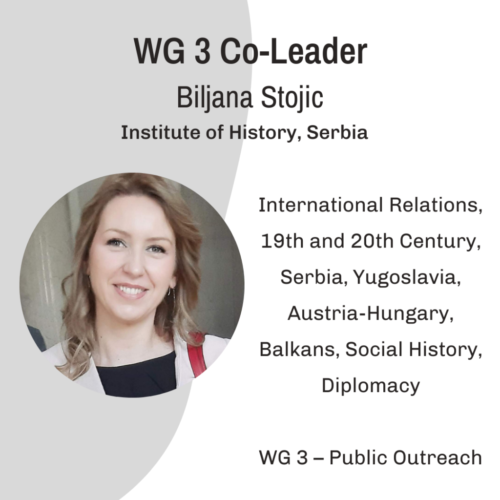 10 WG 3 Co-Leader, Biljana Stojic
